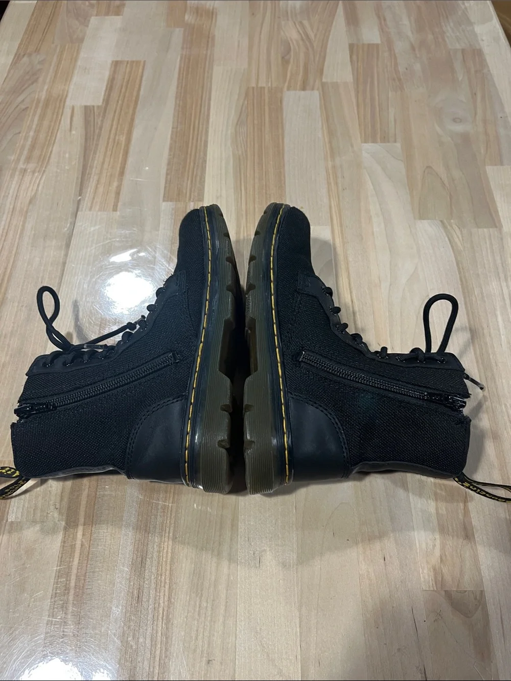 Dr. Martens boots combs j Textile Lace-Up Combat Boots docs DM’s Doc Martens